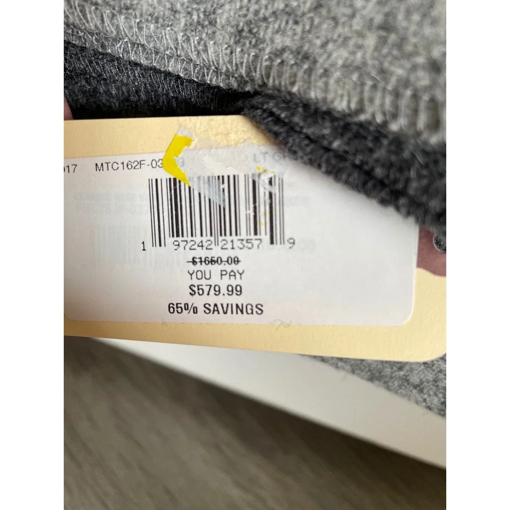Thom Browne Tapered two tone Gray Wool Tweed Pants Size 3